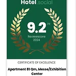 Apartment 81 Qm, Messe/Exhibition Center